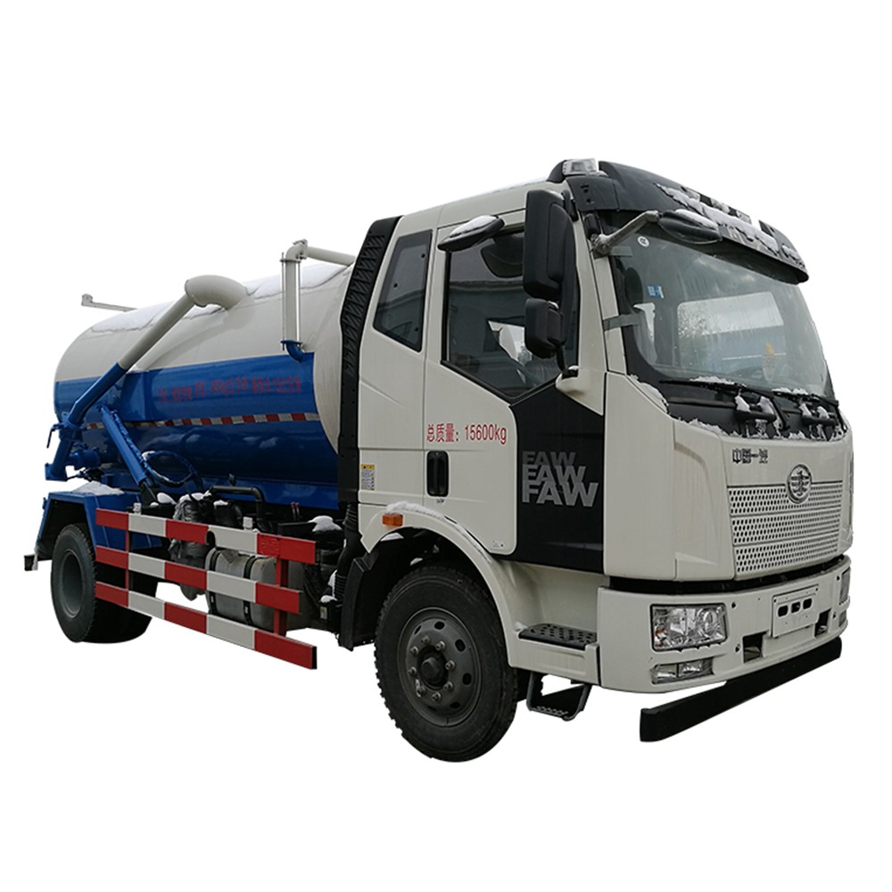 Faw 12Cbmバキュームサクショントラック